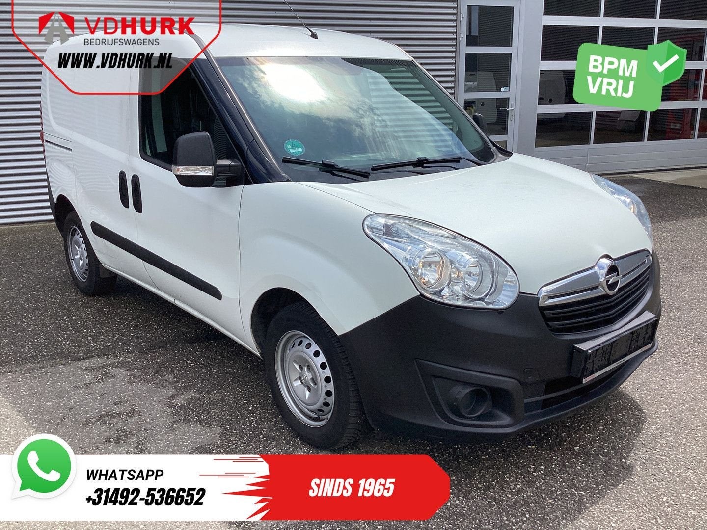 Opel Combo 1.3 CDTi 96 pk EXPORT Airco/ Bluetooth/ Trekhaak, Achat, Entreprise, Electronic Stability Program (ESP), Blanc