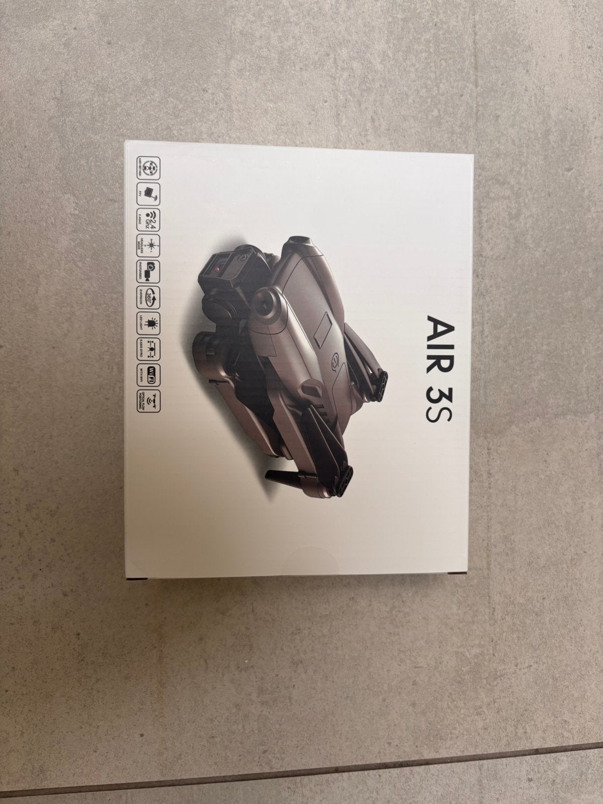 AIR 3S Opvouwbare FPV Drone met Camera & Remote – Nieuwstaat, Audio, Tv en Foto, Drones, 100 tot 1000 meter, Return to Home, Overige merken