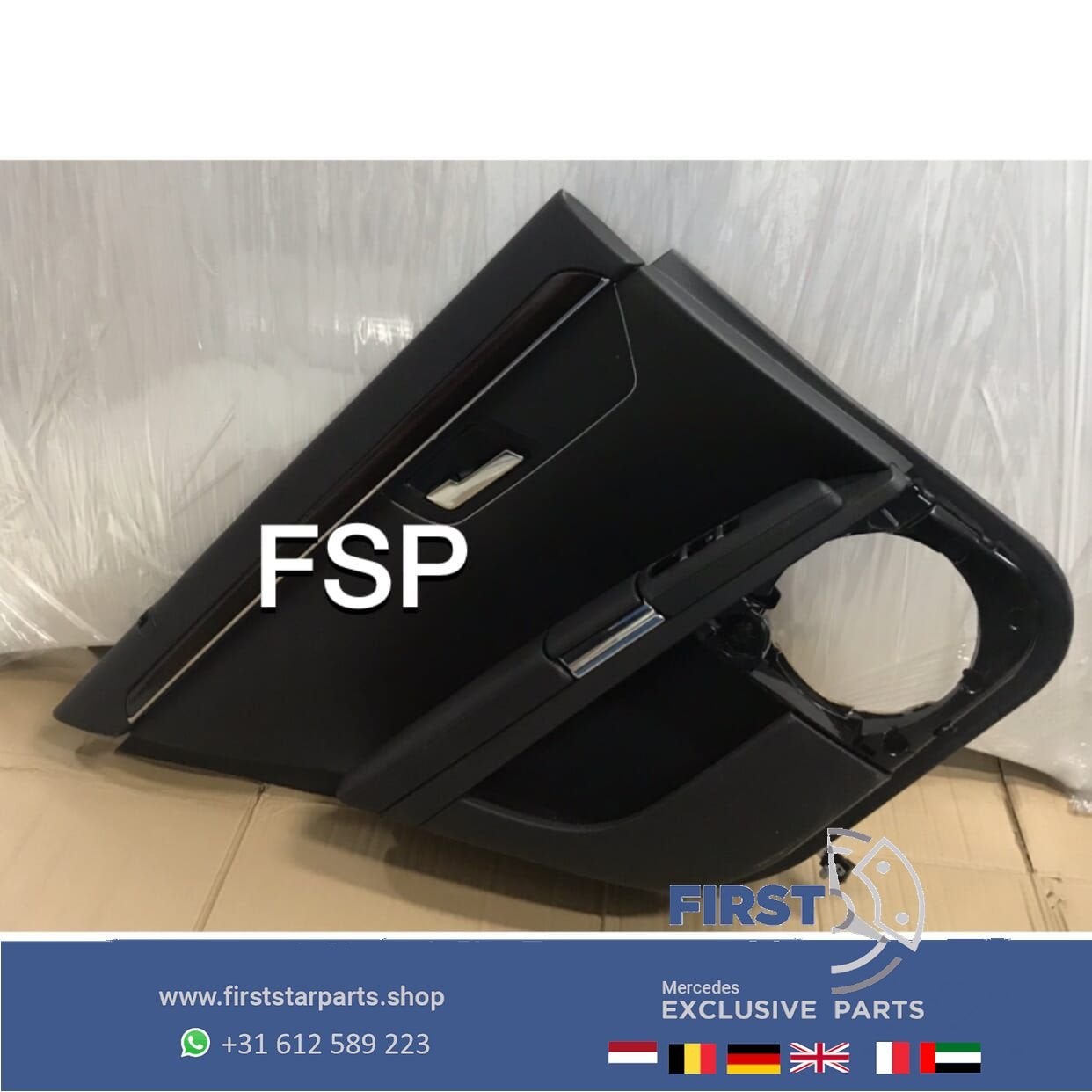 W221 DEURPANEEL SET Mercedes S KLASSE DEUR PANELEN LRVA 4X D, Utilisé, -, -, Enlèvement ou Envoi