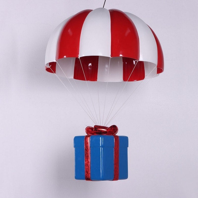 Parachute with Gifts – Kerstman Hoogte 90 cm, Ophalen, Nieuw