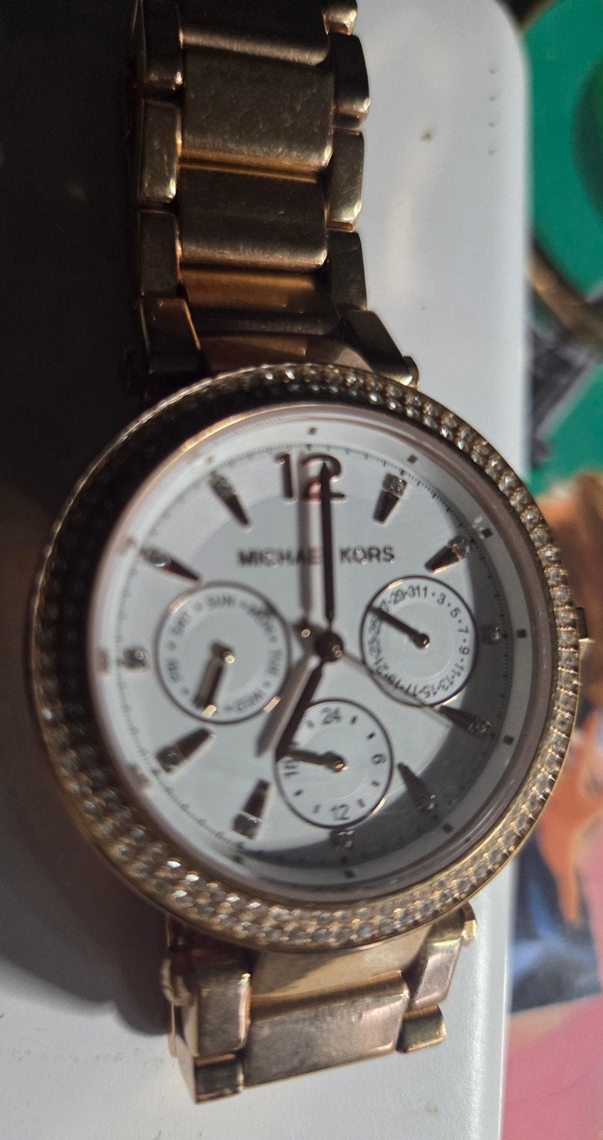lot Michael Kors juwelen, Bijoux, Sacs & Beauté, Enlèvement, Comme neuf, Montre-bracelet