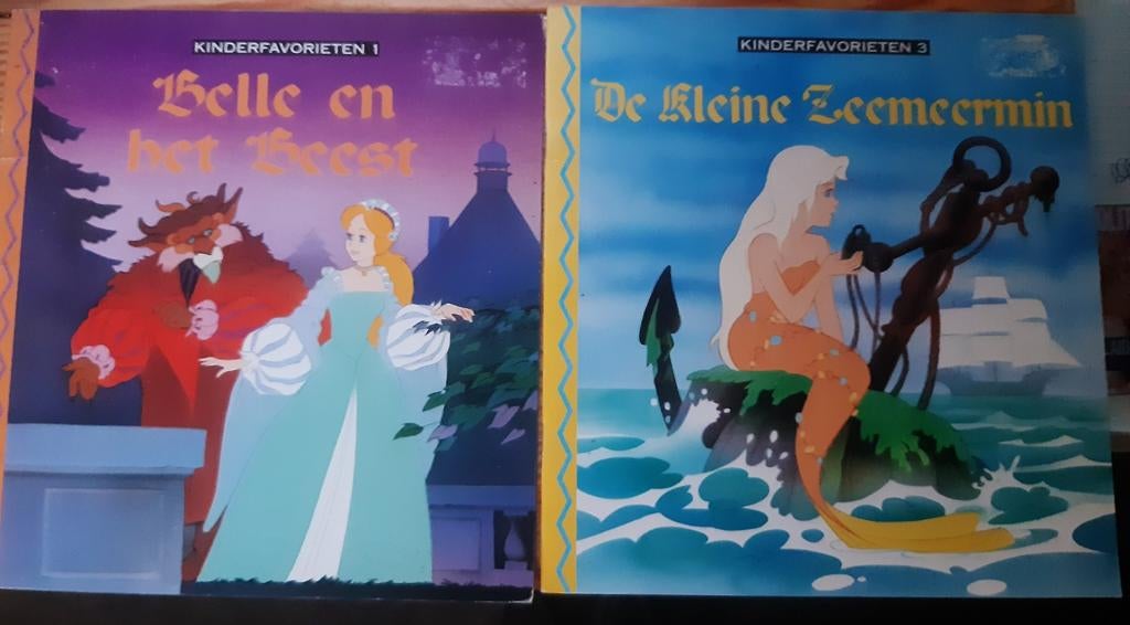 De kleine zeemeermin en Belle en het Beest, Ophalen of Verzenden