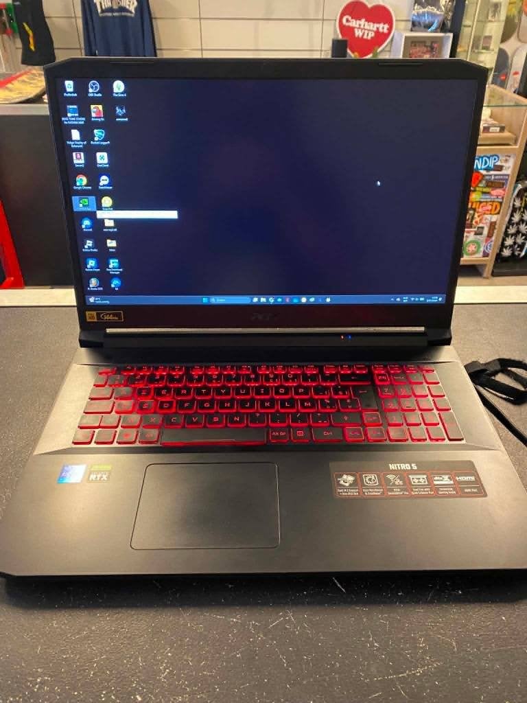 Ordinateur portable de jeu Acer Nitro 5 AN517-53, ACER, Enlèvement ou Envoi, 17 pouces ou plus, Intel i7-processor