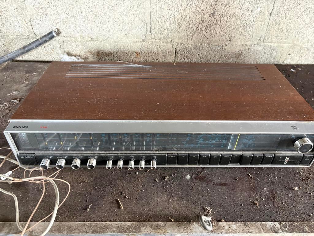 Oude Philips radio, Ophalen, Wereldontvanger