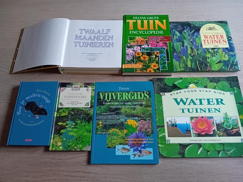tuinboeken, Boeken, Wonen en Tuinieren, Ophalen of Verzenden, Gelezen
