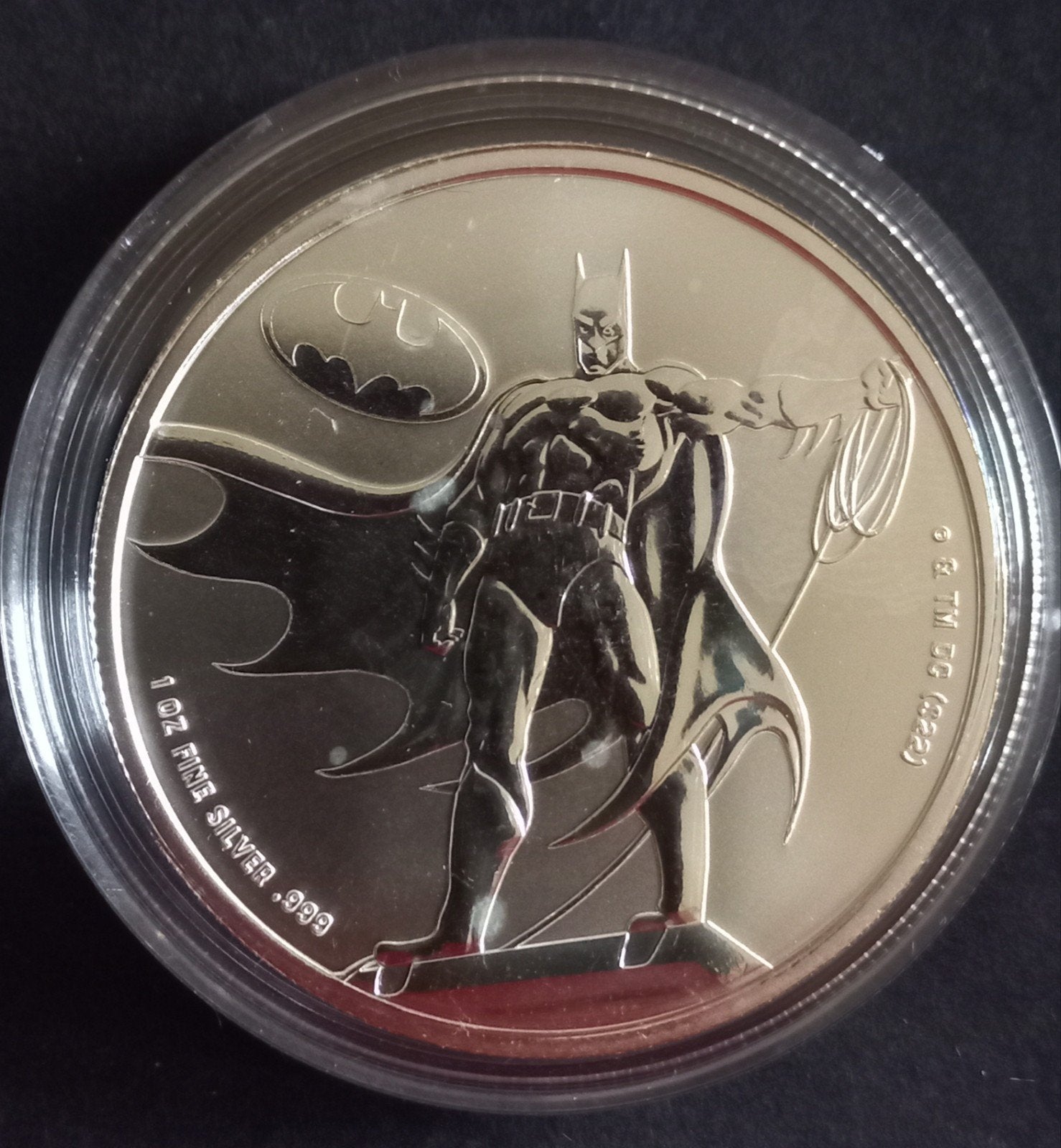 Batman 1 oz en argent 999, Timbres & Monnaies, Envoi, Argent