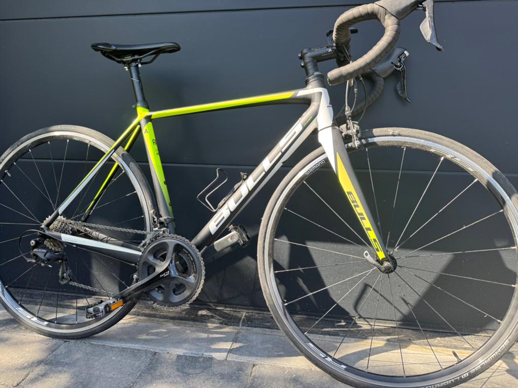 Koersfiets Bulls, Fietsen en Brommers, Fietsen | Racefietsen, Ophalen, Zo goed als nieuw