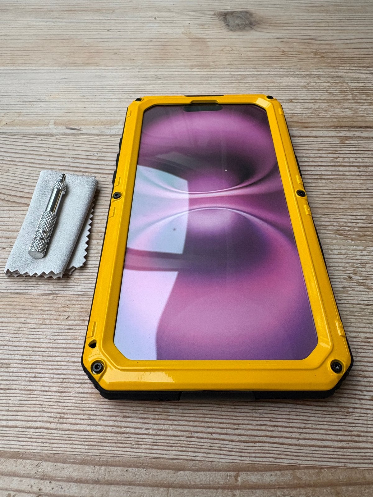 iPhone 16 Plus case Underwater IP68 Heavy Duty Aluminum, Ophalen of Verzenden, Zo goed als nieuw