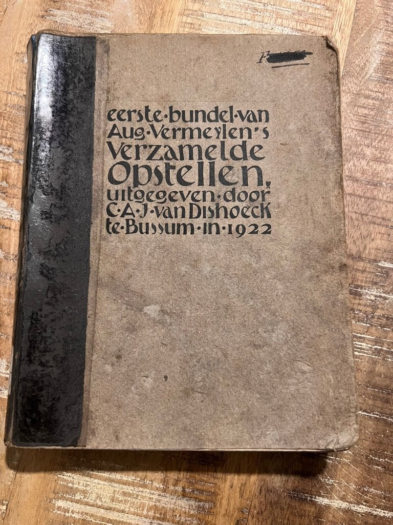 Eerste bundel van Aug. Vermeylen's Verzamelde opstellen * 19, Enlèvement ou Envoi, Aug. Vermeylen