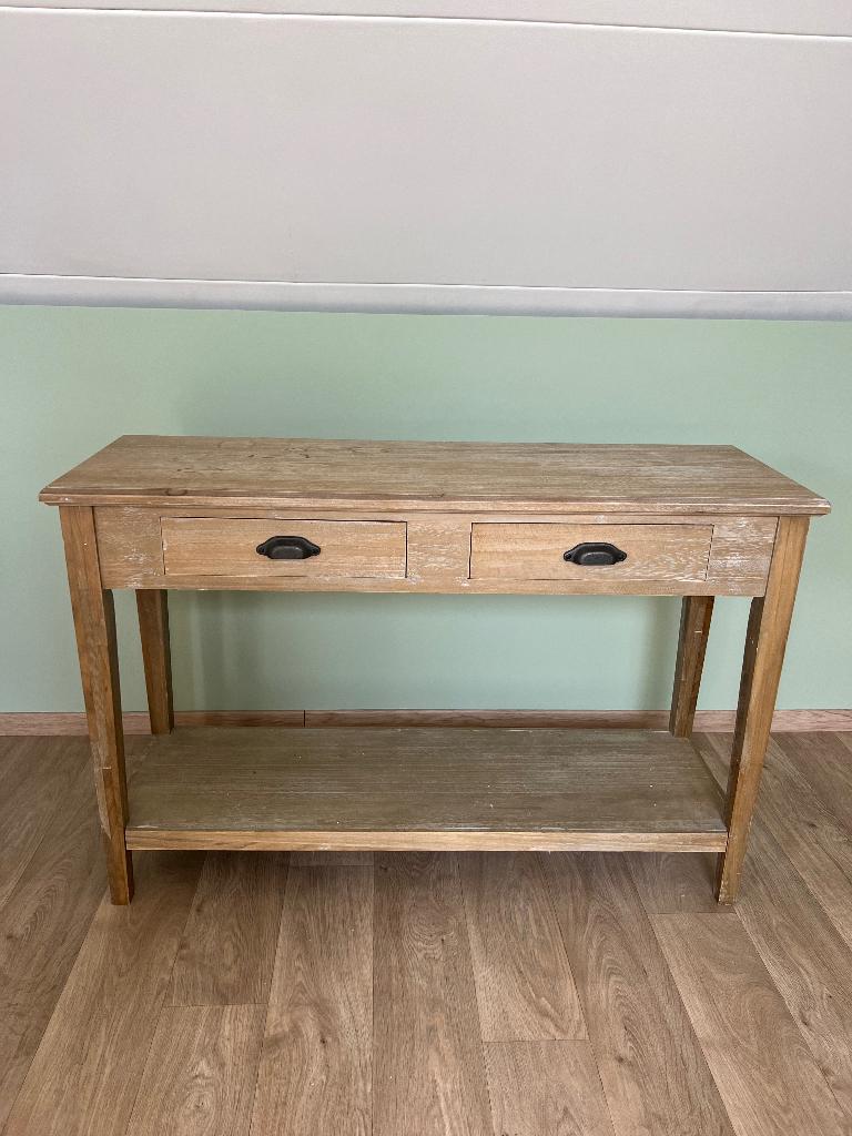 Landelijke consoletafel/gangkast, Huis en Inrichting, Ophalen, Gebruikt, Landelijk, 75 cm of meer