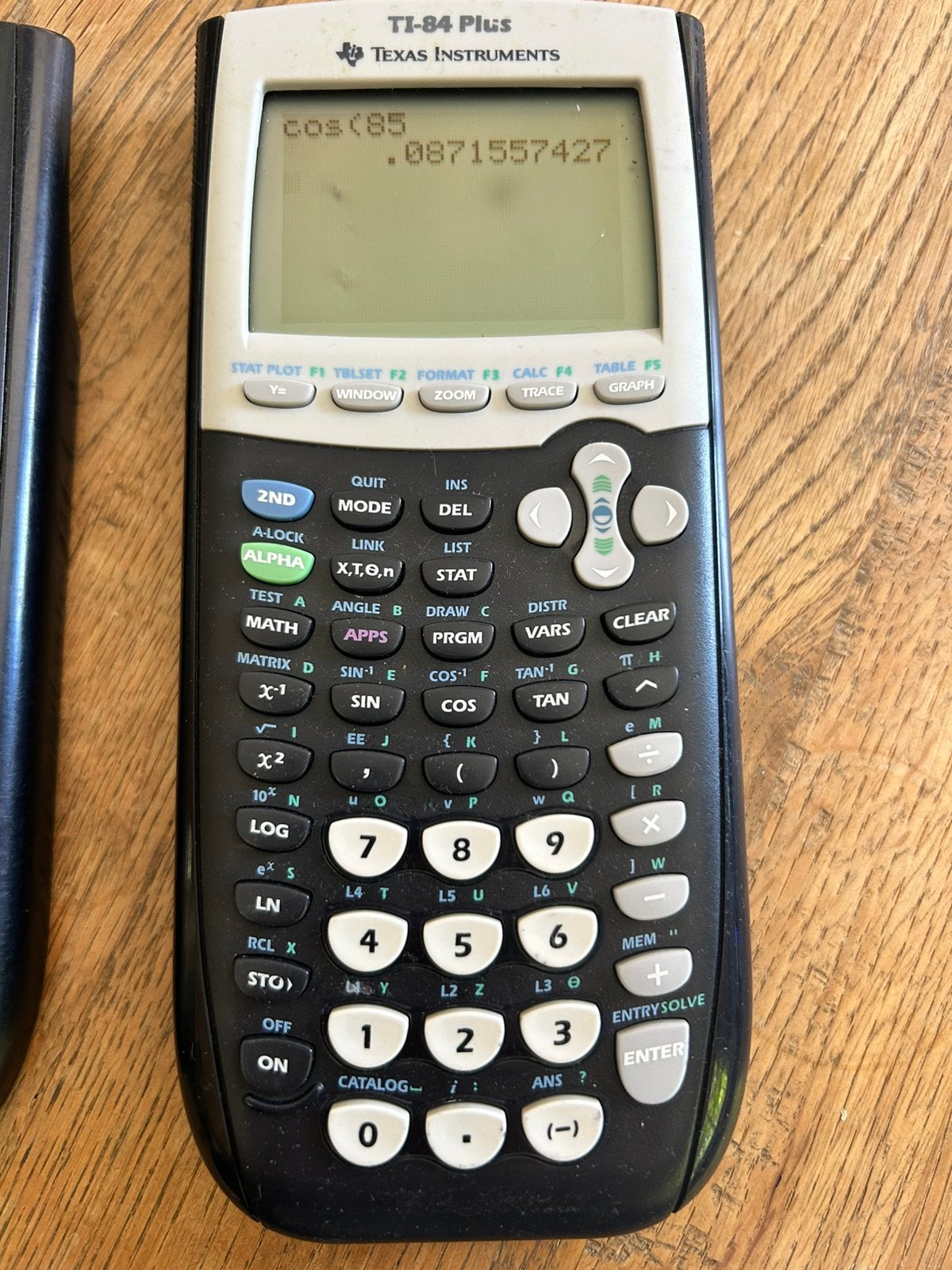 TI-84 Plus Texas Instruments, Diversen, Ophalen of Verzenden, Grafische rekenmachine, Gebruikt