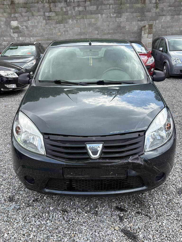 Dacia sandero 1.2i ( lpg ), Autos, Dacia, Entreprise, Sandero, LPG, Euro 5, Berline, 5 portes, Boîte manuelle, Bleu, Gris, Tissu