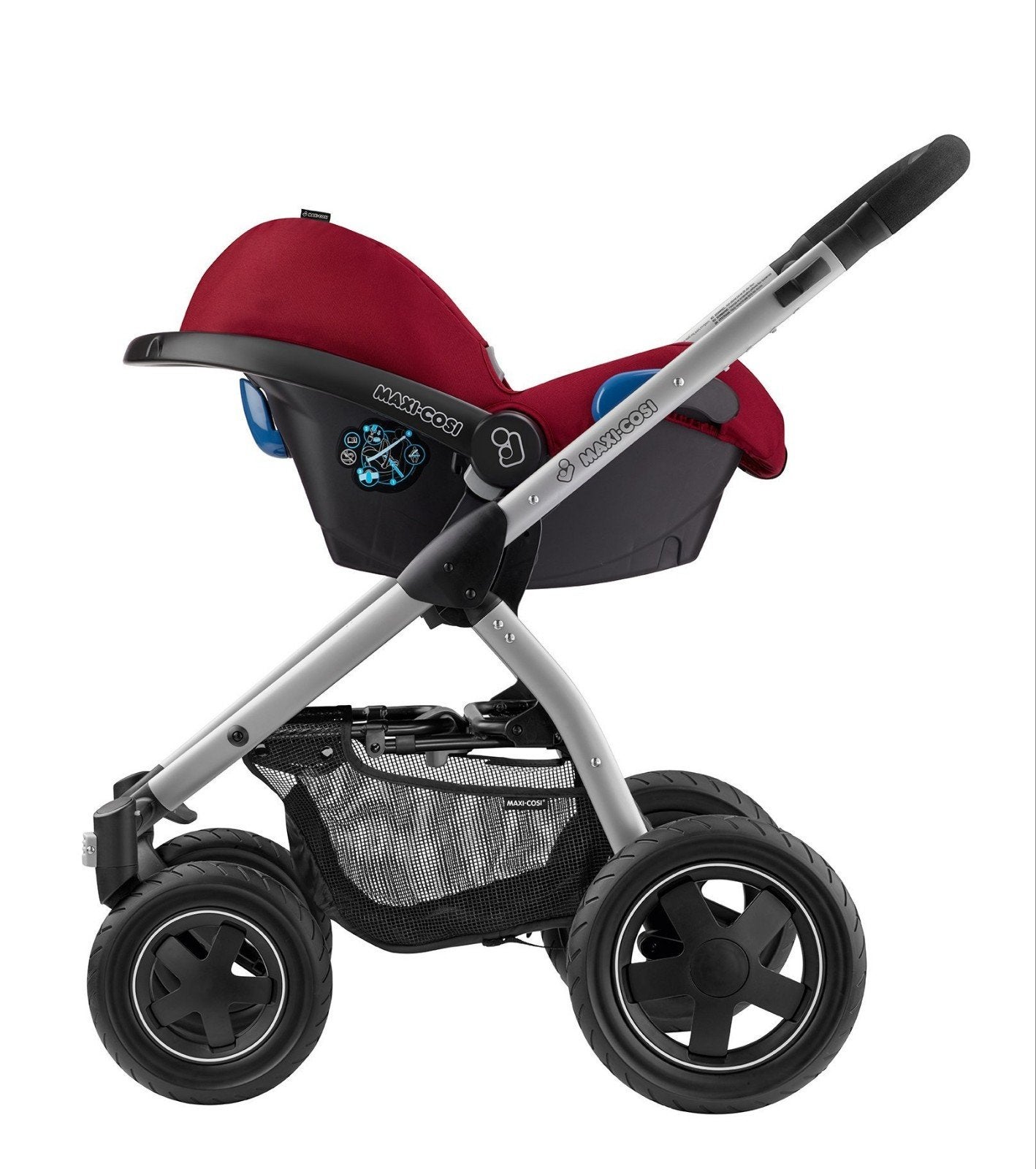 maxi cosi Mura 4 plus buggy, Kinderen en Baby's, Ophalen, Gebruikt, Combiwagen, Met reiswieg