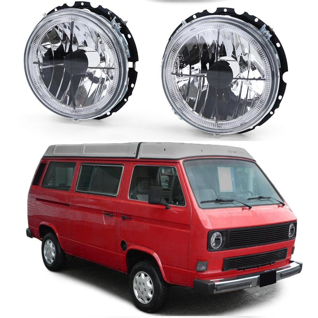 Kit de phares chromés pour VW T2 T3 Design Cross Nouveau!, Envoi, Neuf, Volkswagen