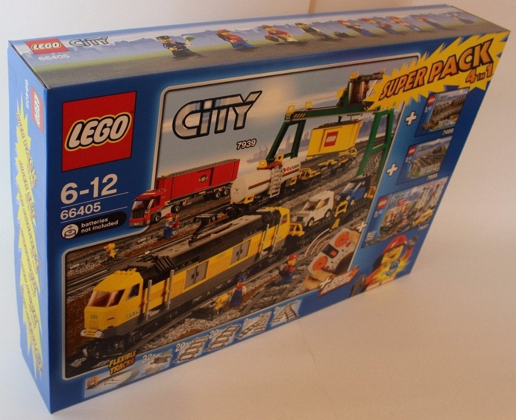 Lego 66405 Cargo Train Super Pack (7939) NIEUW, City, Lego, Nieuw, Ophalen of Verzenden