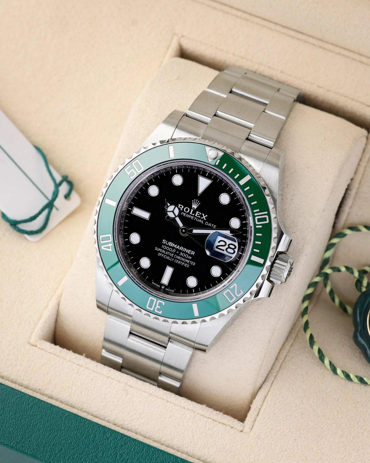 Rolex Submariner Date 126610LV, Ophalen of Verzenden, Zo goed als nieuw, Rolex