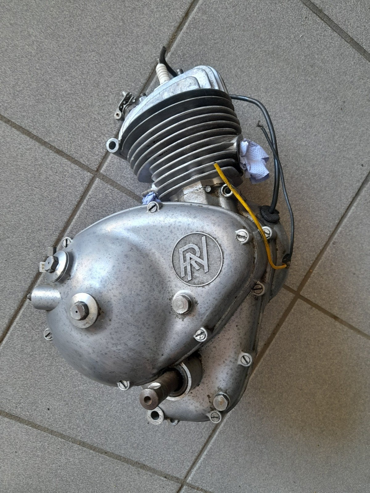 Zeldzaam! Originele Royal Nord 50cc blok Aluminium Cilinder, Fietsen en Brommers, Ophalen, Gebruikt, Motor, Royal nord