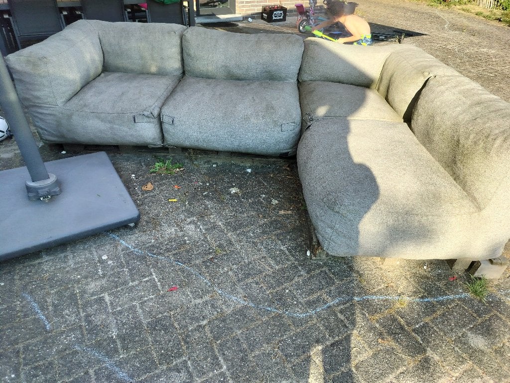 buitenzetel/bange/lounge, Tuin en Terras, Tuinsets en Loungesets, Ophalen, Gebruikt, 6 zitplaatsen, Loungeset