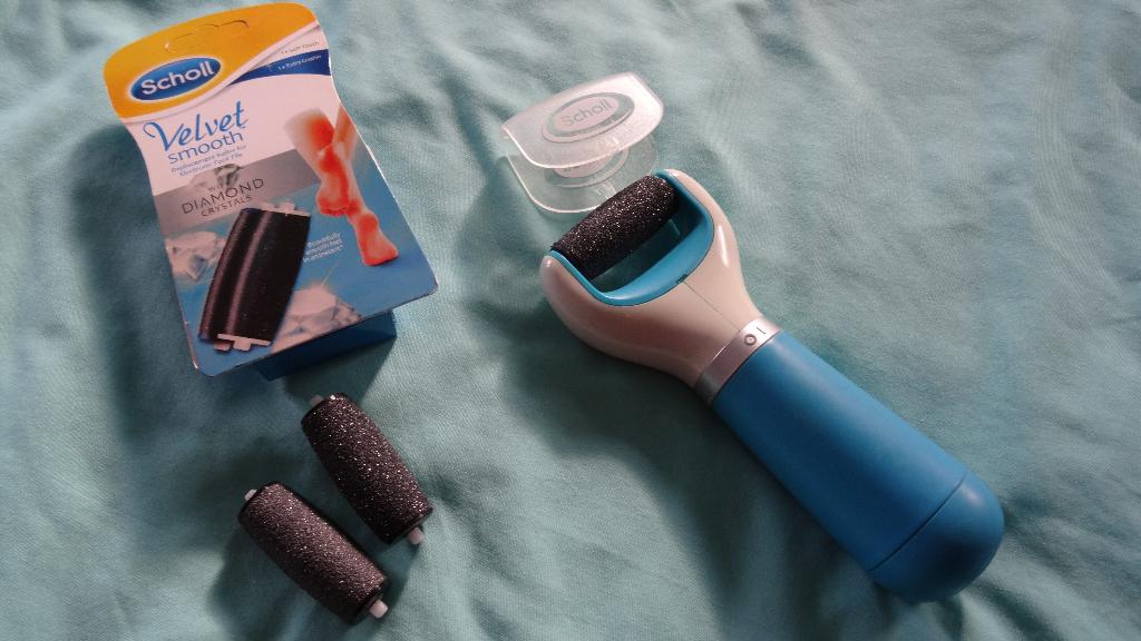 SCHOLL VELVET ELEKTRONISCH VOETVIJL, Ophalen of Verzenden, Zo goed als nieuw, Hand- en Voetverzorging