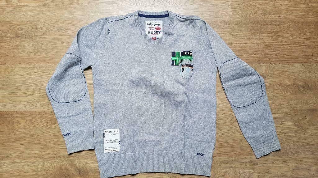 grijze vintage trui van Vingino maat 152, Gebruikt, Trui of Vest, Ophalen of Verzenden, Vingino