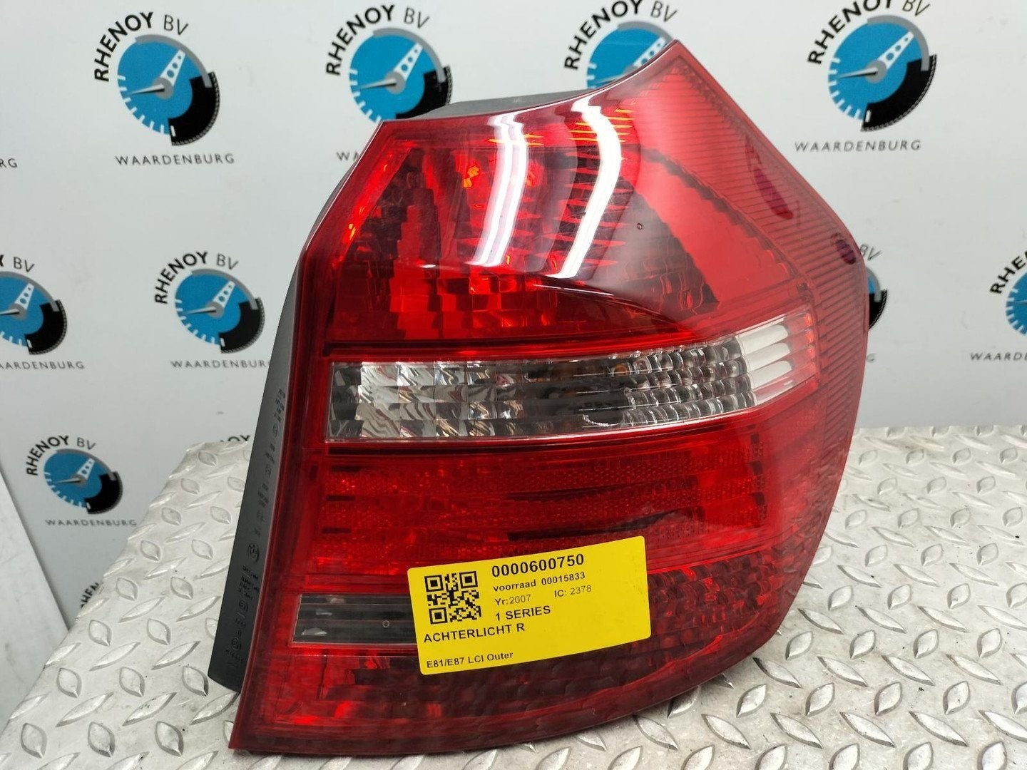 BMW 1 SERIES 118d Corp. Bns Line  ACHTERLICHT R 2007, Ophalen of Verzenden, Gebruikt, ARN erkend