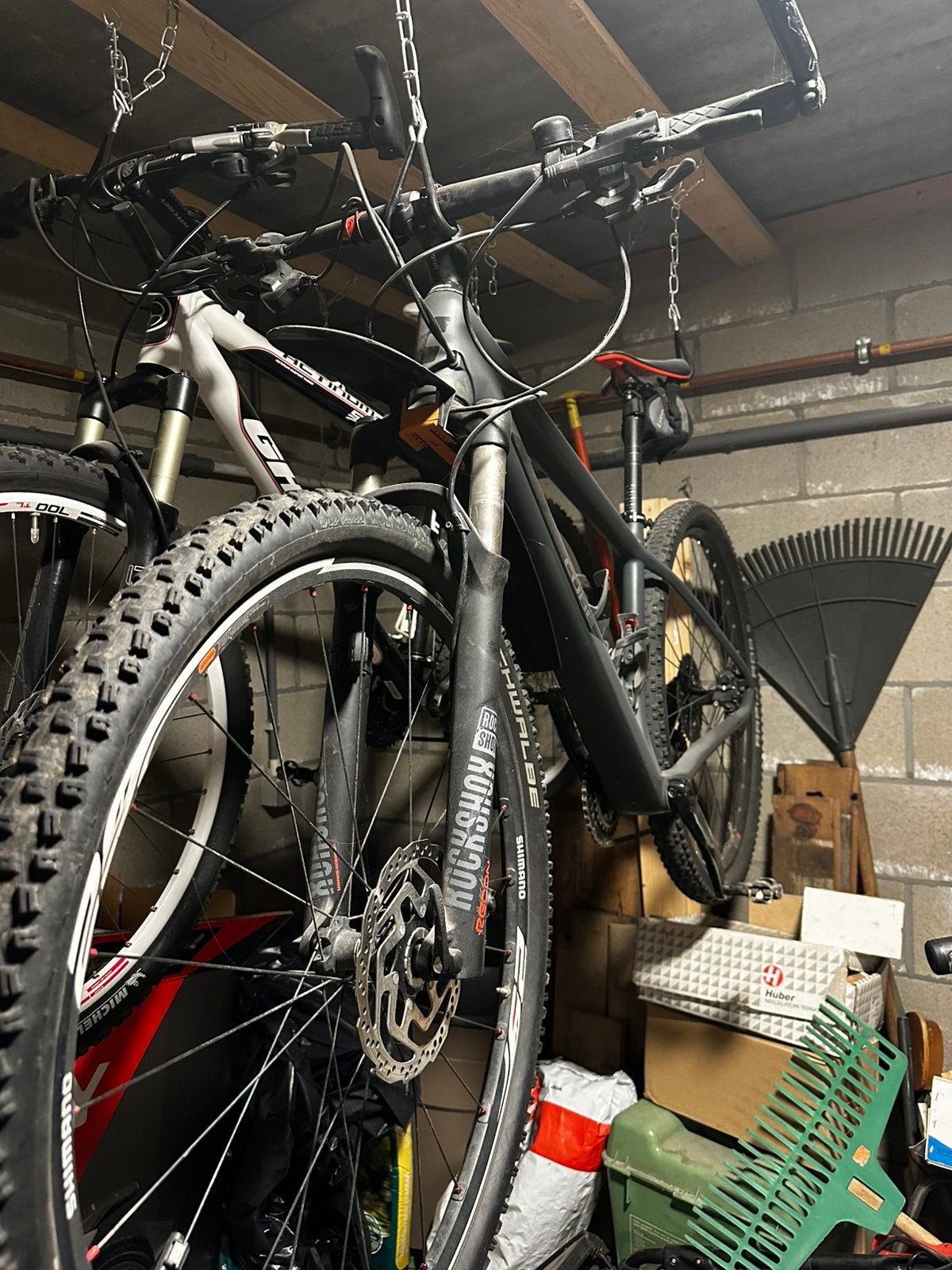 Mtb fietsen, Fietsen en Brommers, Gebruikt, Hardtail, Heren, Schijfrem