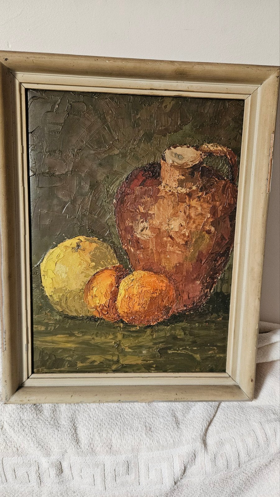 Stilleven op doek, Antiek en Kunst, Ophalen, Stilleven