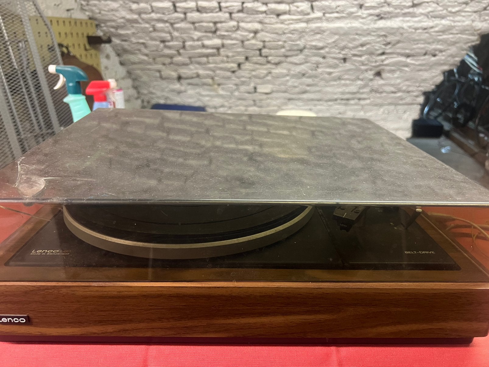 4 platines vintage vinyles Dual + Lenco, Enlèvement, Comme neuf, Dual
