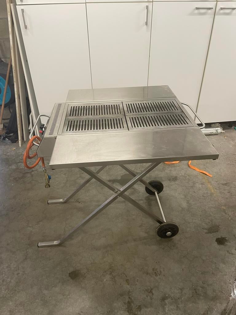 Gas barbecue, Ophalen, Gebruikt