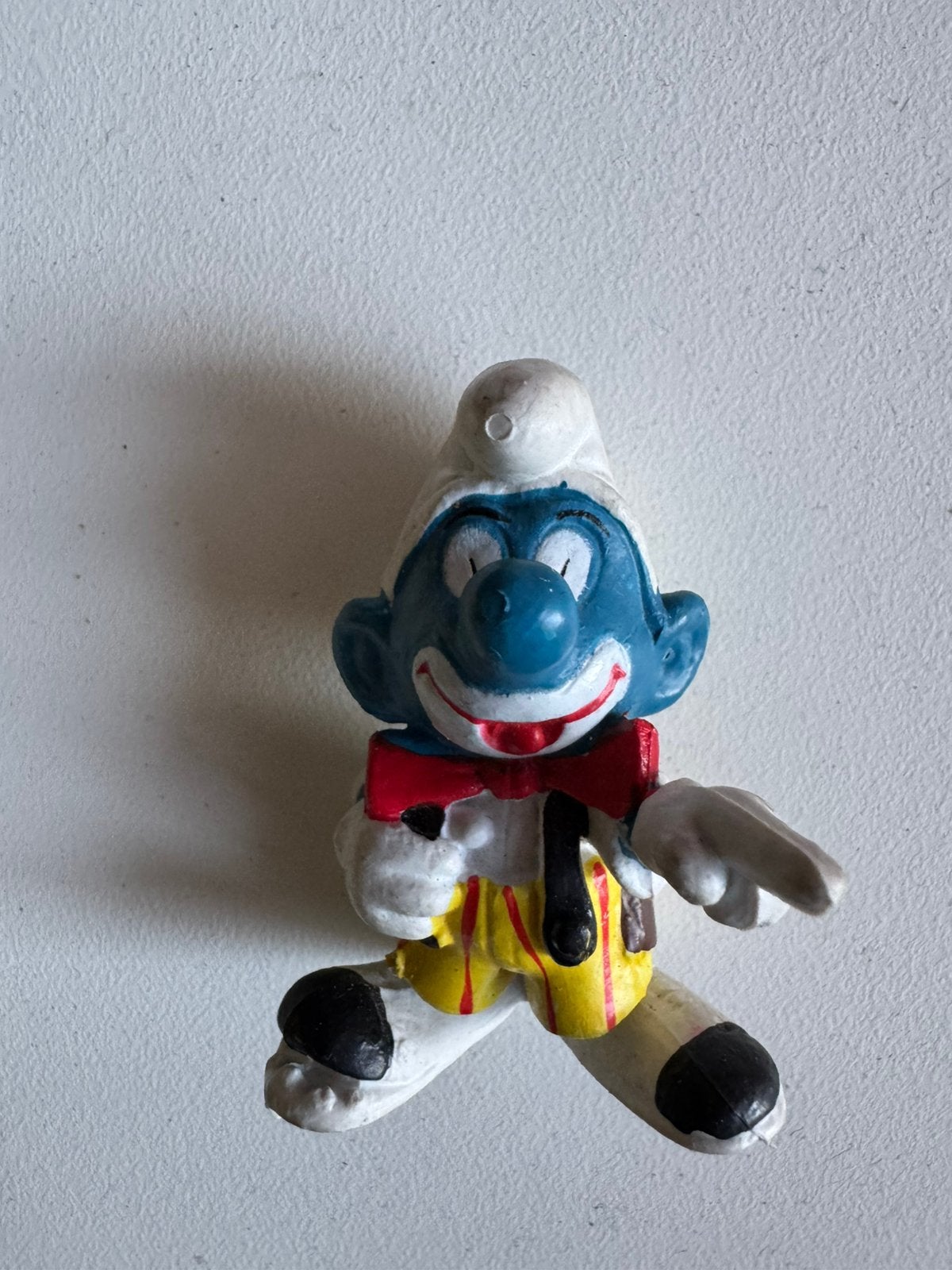 Clown smurf - Hong Kong - by Schleich, Verzamelen, Ophalen, Gebruikt, Overige Smurfen, Poppetje, Figuurtje of Knuffel
