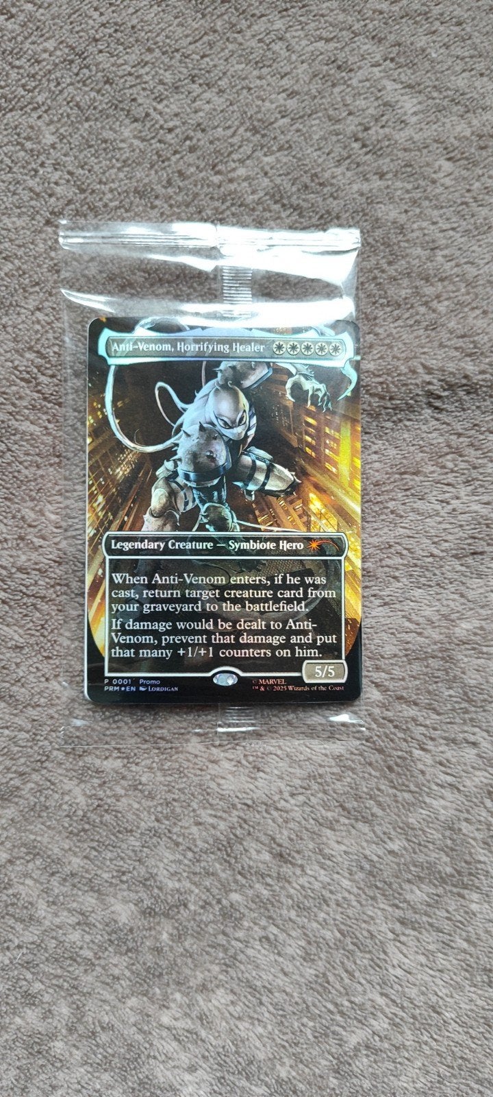 Magic the Gathering Promo Anti-Venom Horrifying Healer, Hobby en Vrije tijd, Verzamelkaartspellen | Magic the Gathering, Ophalen