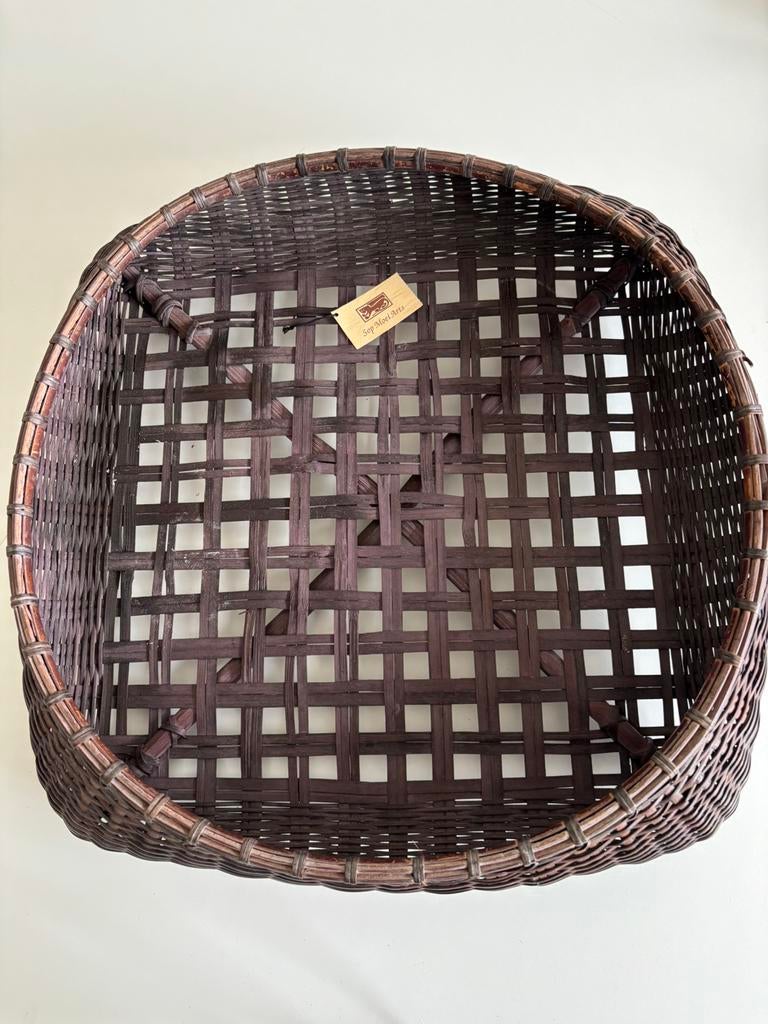 Rieten mand uit Thailand nieuw, Huis en Inrichting, Ophalen, Zo goed als nieuw, Mand