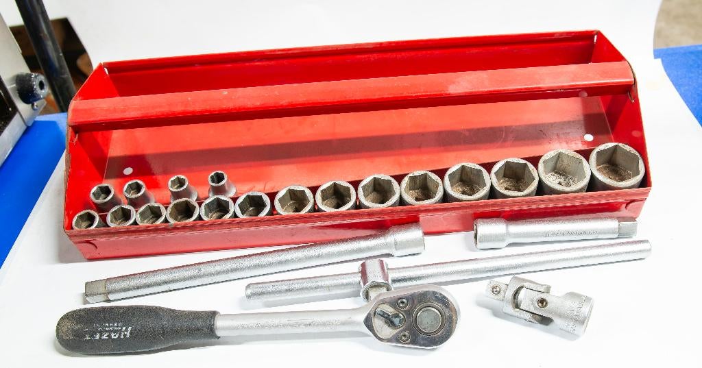 Dopsleutelsets Dowidat 1/2 " en Facom 1/4", Enlèvement, Comme neuf