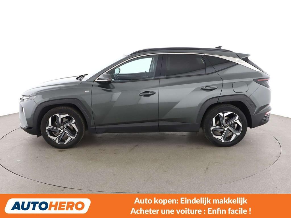 Hyundai Tucson 1.6 T-GDI Mild-Hybrid Prime 2WD (bj 2021), Auto's, Hyundai, Gebruikt, 149 g/km, Leder, 5 deurs