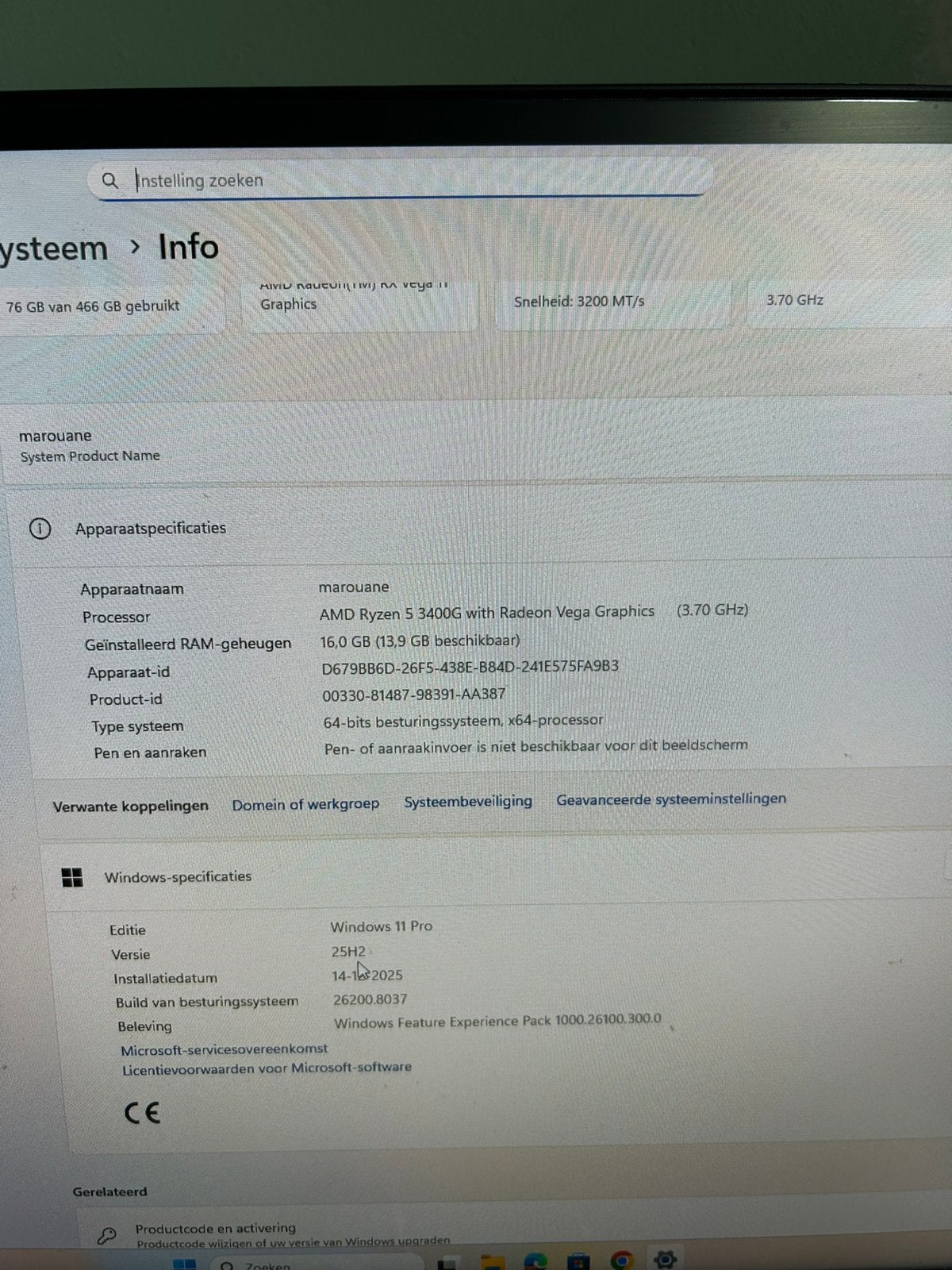 Gaming PC, Computers en Software, Windows Laptops, Ophalen, Zo goed als nieuw, Gaming