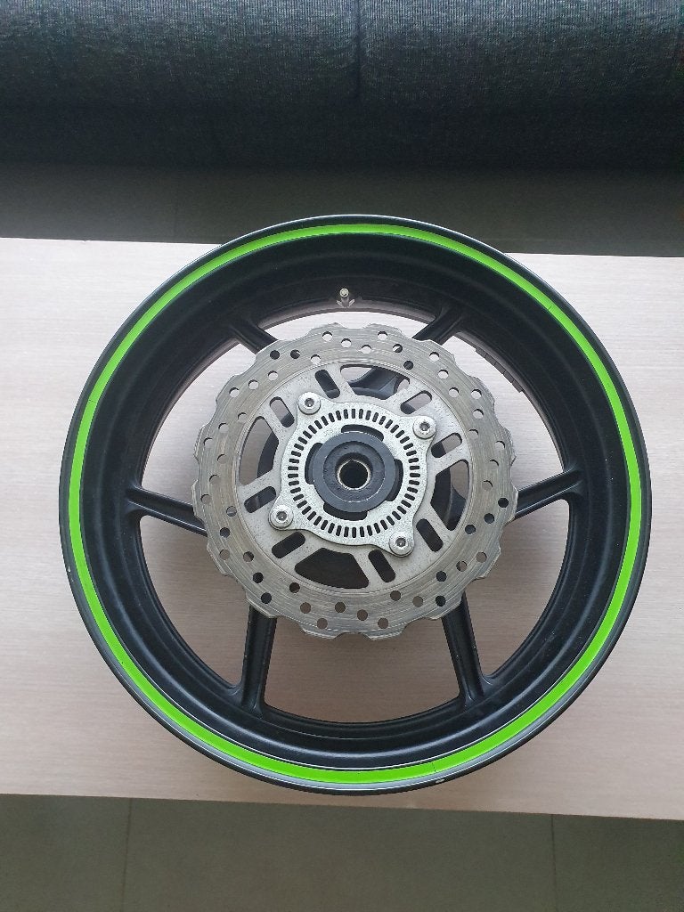 jante arrière Kawasaki avec disque de frein série Z, Motos, Enlèvement ou Envoi, Utilisé