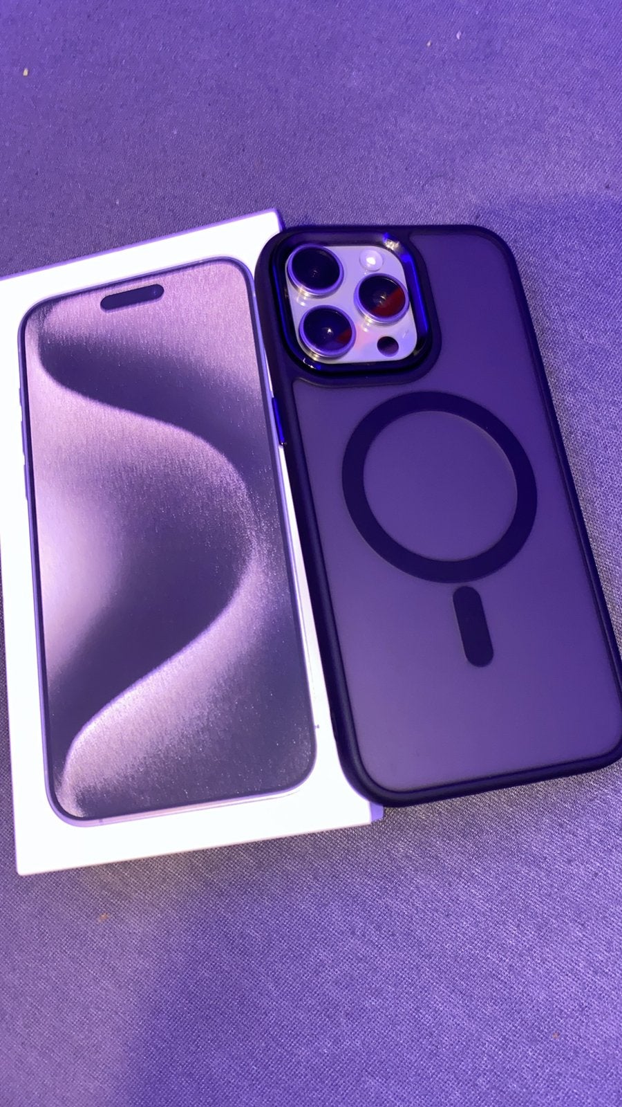 iPhone 15 Pro Max 256 GB – Zeer goede staat, Télécoms, Téléphonie mobile | Apple iPhone, Enlèvement, Comme neuf, 256 GB, IPhone 15