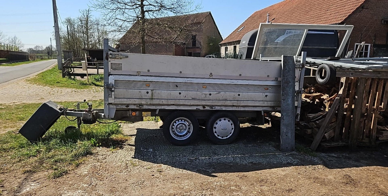 Ongeremde kipremork, Auto diversen, Aanhangers en Bagagewagens, Ophalen