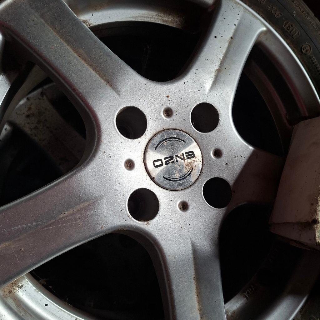 Autovelgen en autobanden Continental 185/60 R15, Ophalen, Gebruikt, Banden en Velgen, Winterbanden