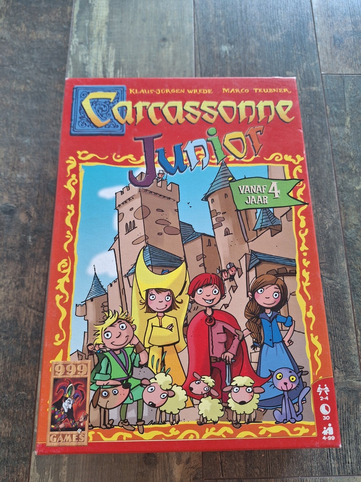 Carcasonne junior, Ophalen