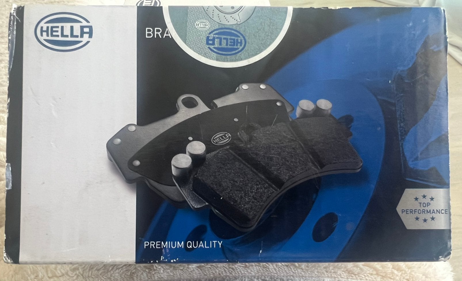 Plaquettes de frein HELLA 8DB 355 010-211 — neuves, Enlèvement, Saab