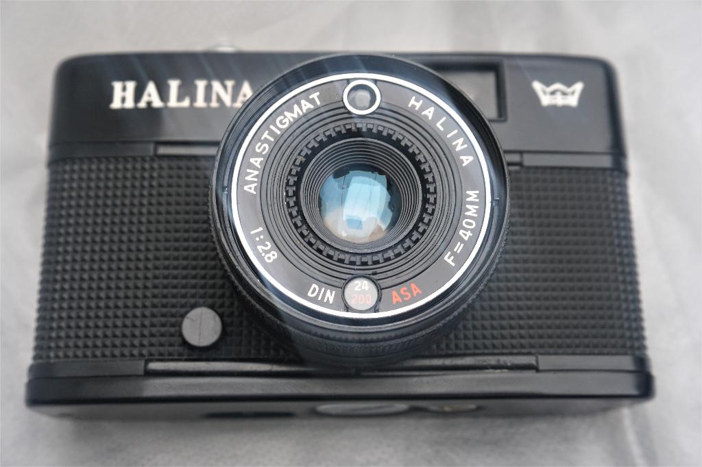 Halina 35-600 et son objectif 40mm 1:2.8 (argentique), Enlèvement ou Envoi, Utilisé, Reflex miroir, Autres Marques