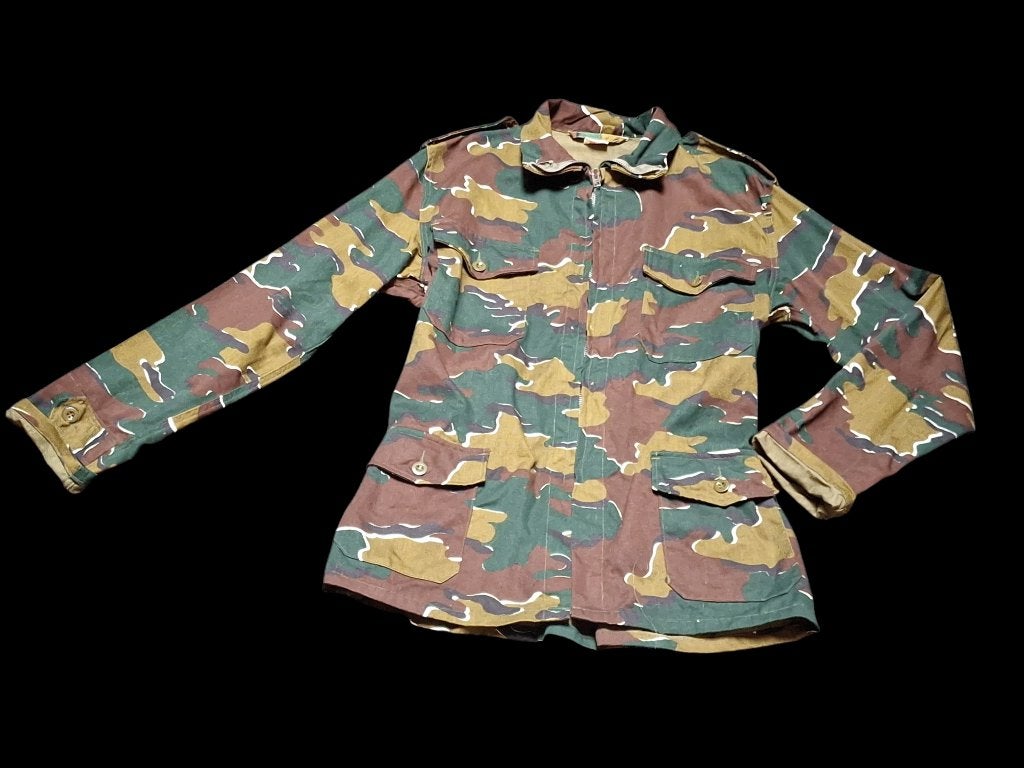 oude camouflage gevechtsvest SMD 1982 L., Enlèvement ou Envoi, Armée de terre
