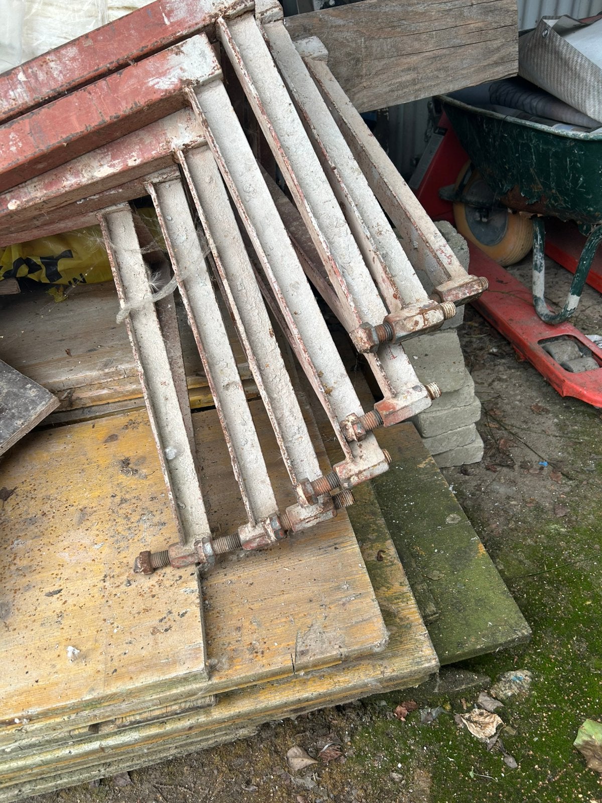 Paquet de profilés de maçonnerie en bon état, Bricolage & Construction, Enlèvement, Utilisé