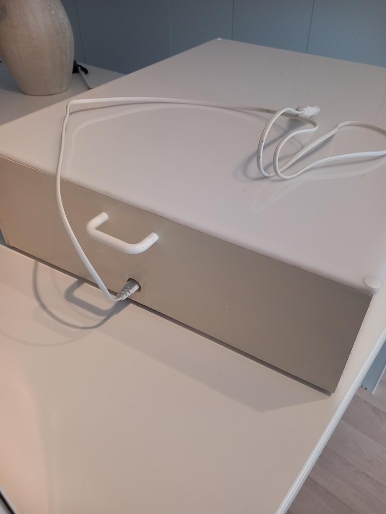 lichtbak tekentafel, Ophalen