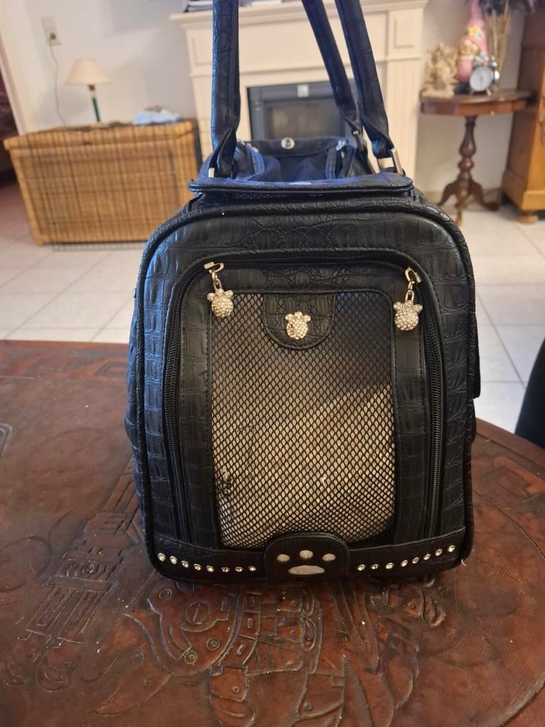 Te koop lerderer draagtas honden, Dieren en Toebehoren, Ophalen