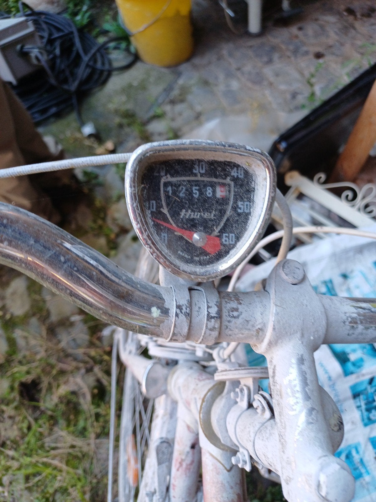vélo vintage, Enlèvement