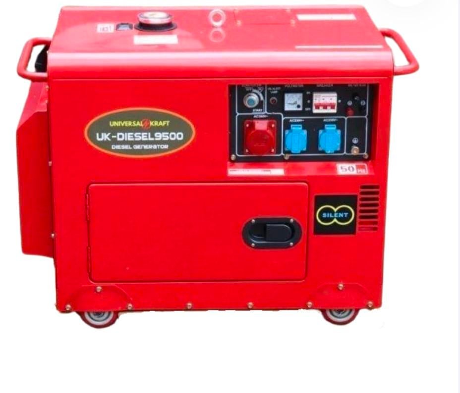 Noodgenerator diesel 10KW, Bricolage & Construction, Générateurs, Neuf, Enlèvement