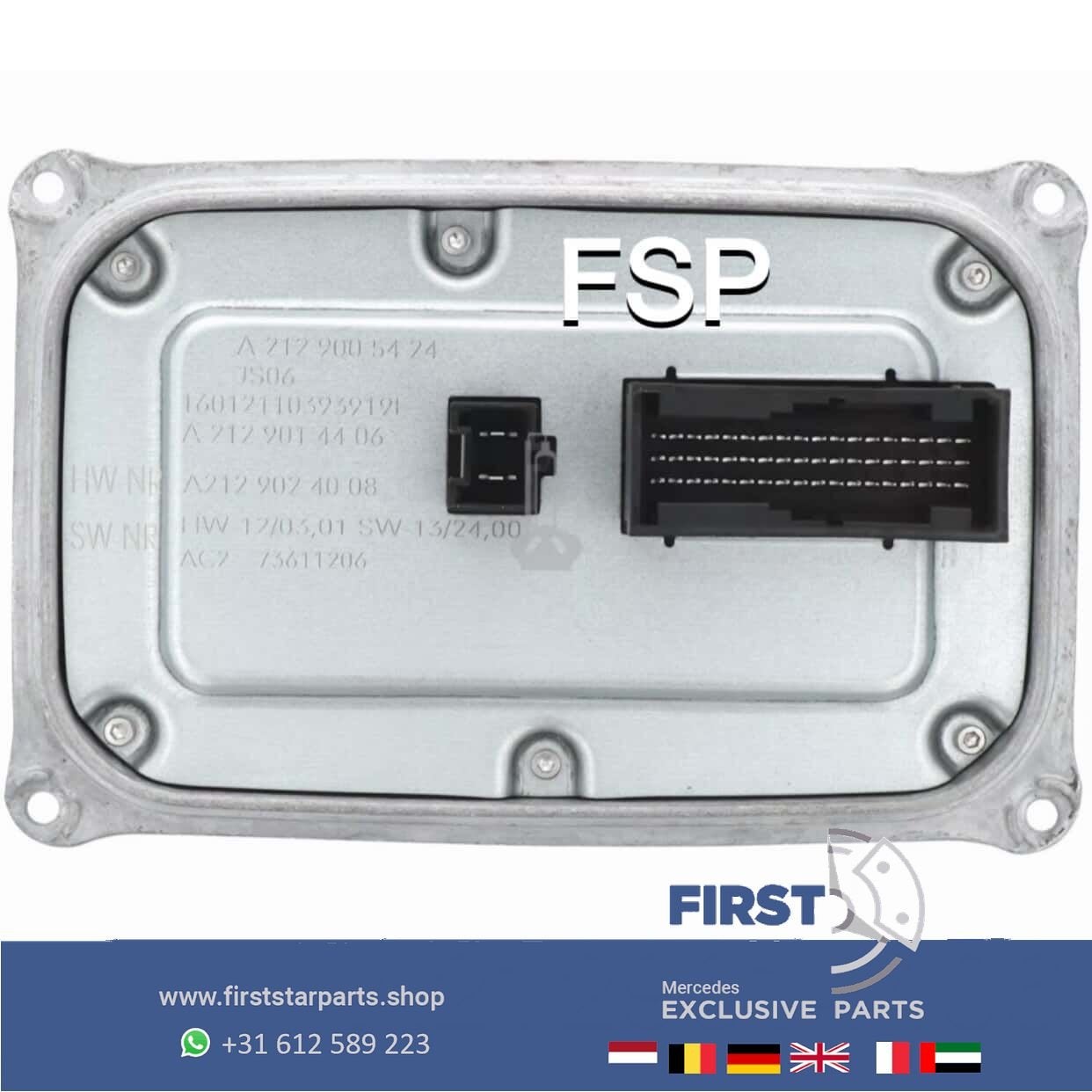 A2129014406 A2129005424 W212 W207 Koplamp module Mercedes E, Gebruikt, -, Ophalen of Verzenden, -