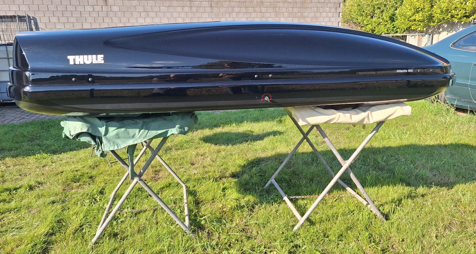 Dakkoffer Thule XXL Glossy black motion 900. 235x94x47, Auto diversen, Ophalen, Zo goed als nieuw